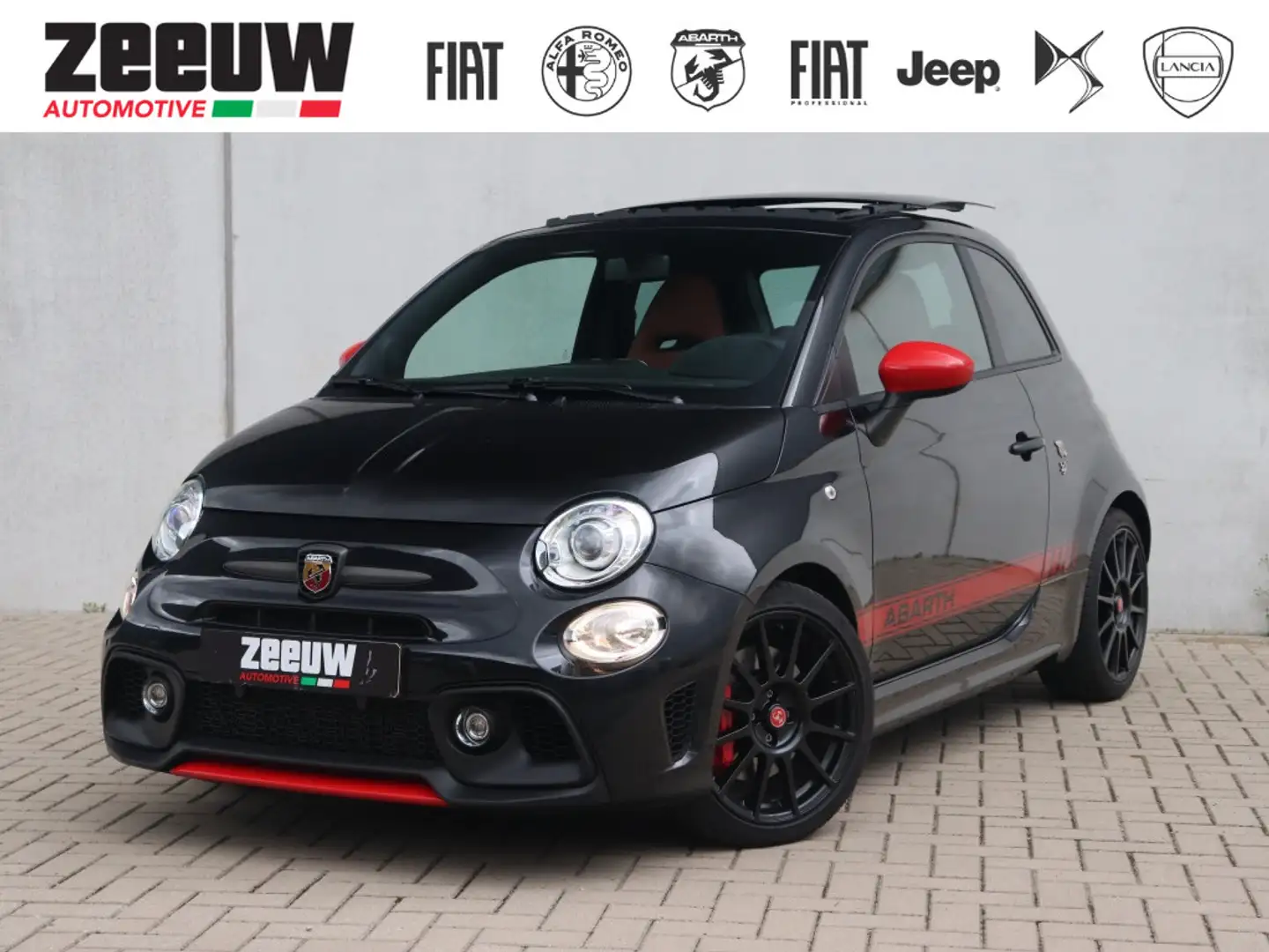 Abarth 595 Competizione 1.4 T-Jet 595 180 PK | Navi | Xenon | Monza Noir - 1