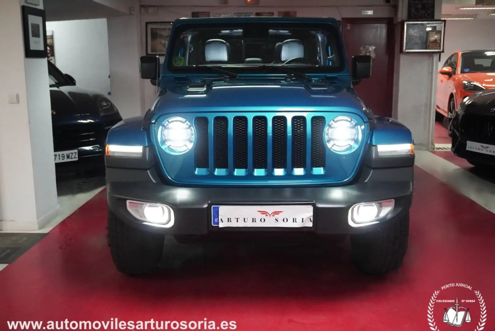 Jeep Wrangler Unlimited 2.2CRD Sahara 8ATX Azul - 2