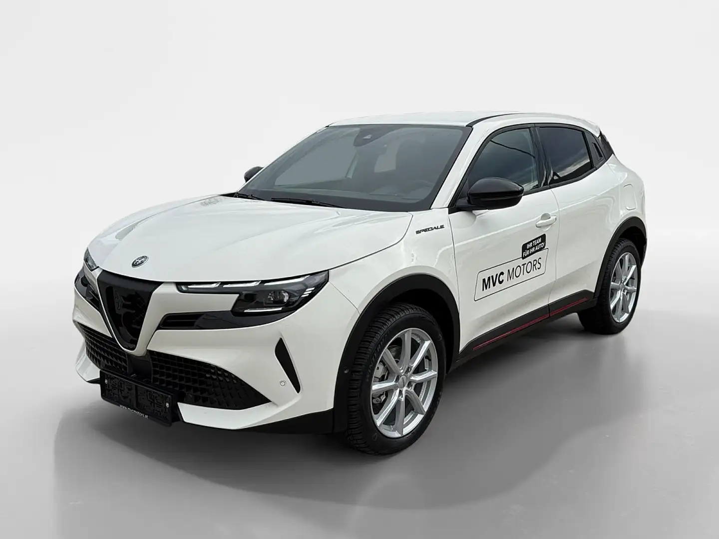 Alfa Romeo Junior 1.2 MHEV 100kW Speciale e-DCT6 Ibrid Weiß - 1