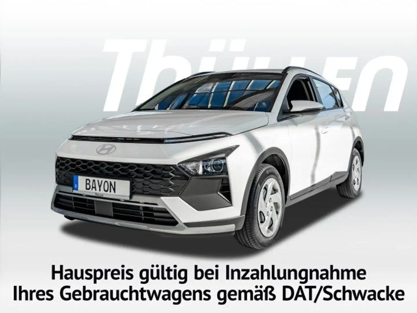 Hyundai BAYON Select 1.0 Turbo Benzin Bluetooth Navi Klima Weiß - 1