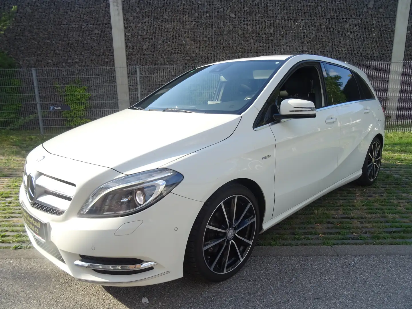 Mercedes-Benz B 200 B 200 (246.243)-Top-Ausstattung-AHK Blanc - 1