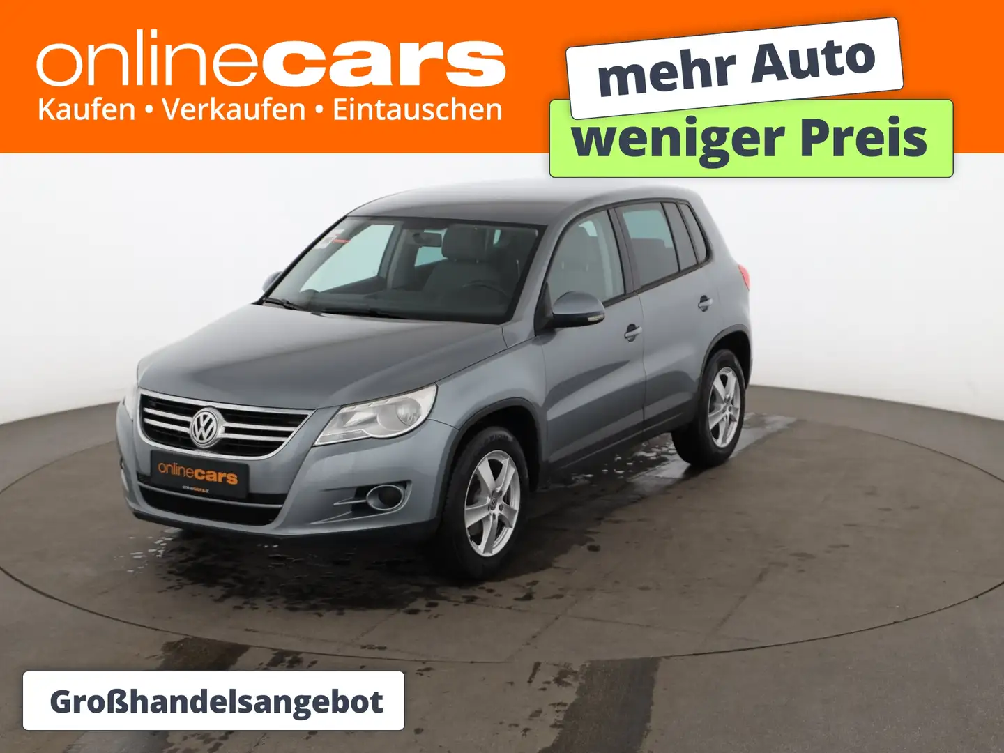 Volkswagen Tiguan 2.0 TDI NAVI KLIMA-ANLAGE Grau - 1