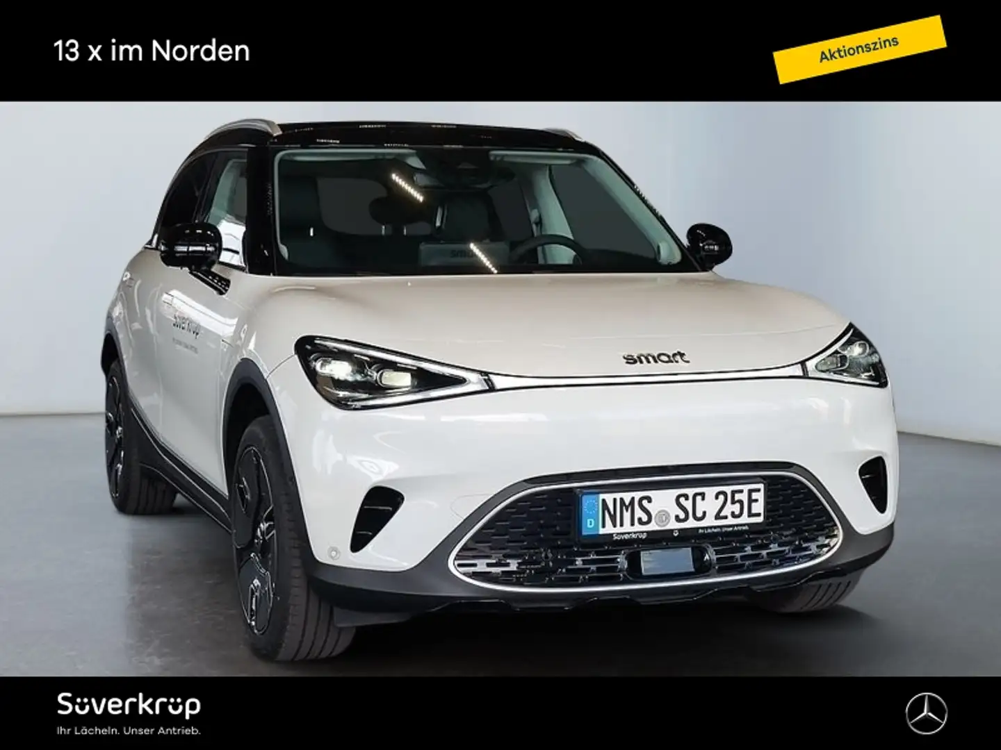 smart #1 Premium DISTR SPUR 360 PANO PDC SHZ Alb - 2