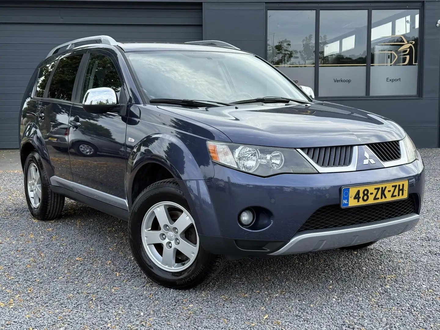 Mitsubishi Outlander 2.4 Intro Edition 2WD 1e Eigenaar,Airco,Pdc V+A,Tr Niebieski - 2