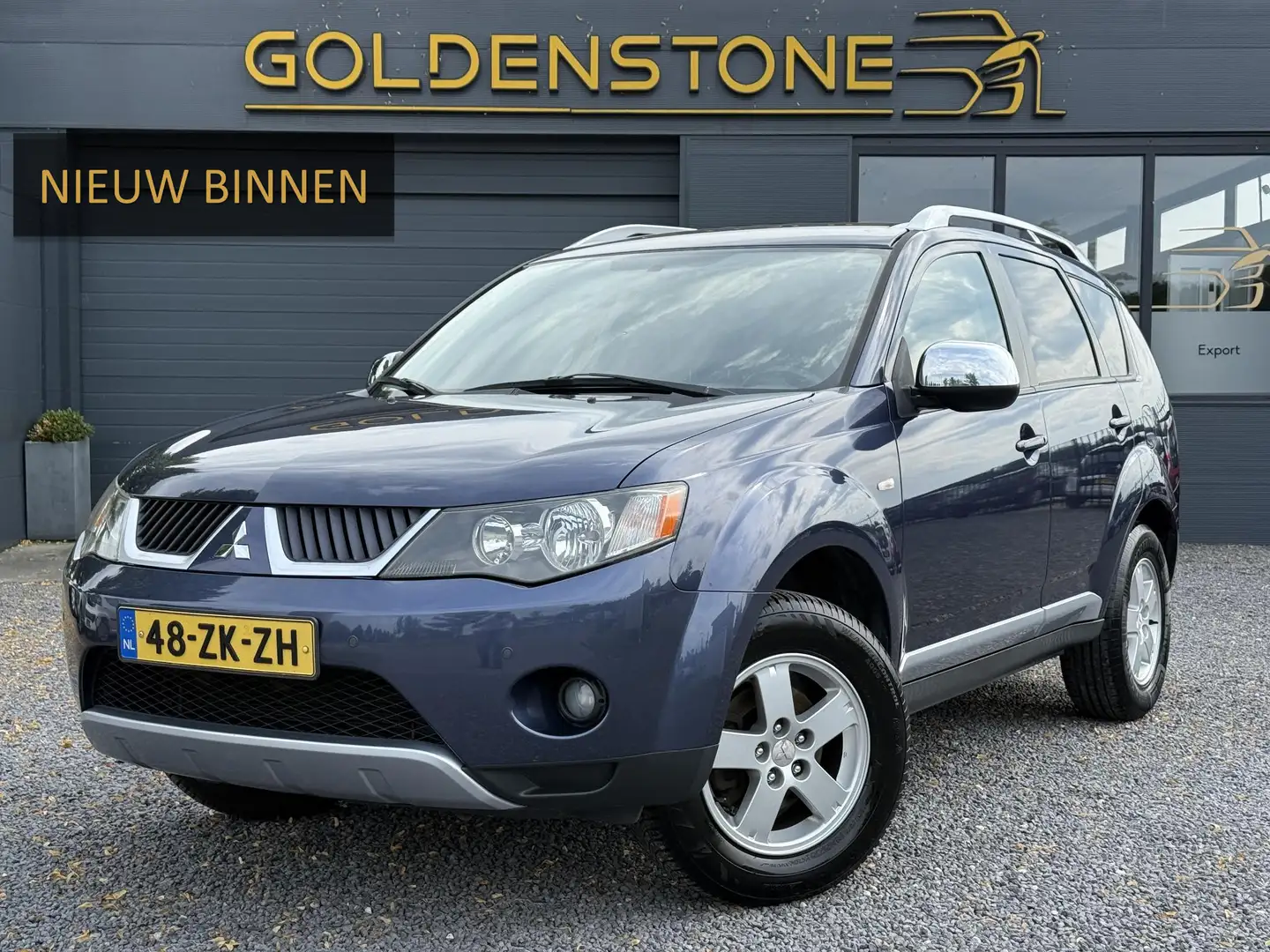 Mitsubishi Outlander 2.4 Intro Edition 2WD 1e Eigenaar,Airco,Pdc V+A,Tr Niebieski - 1