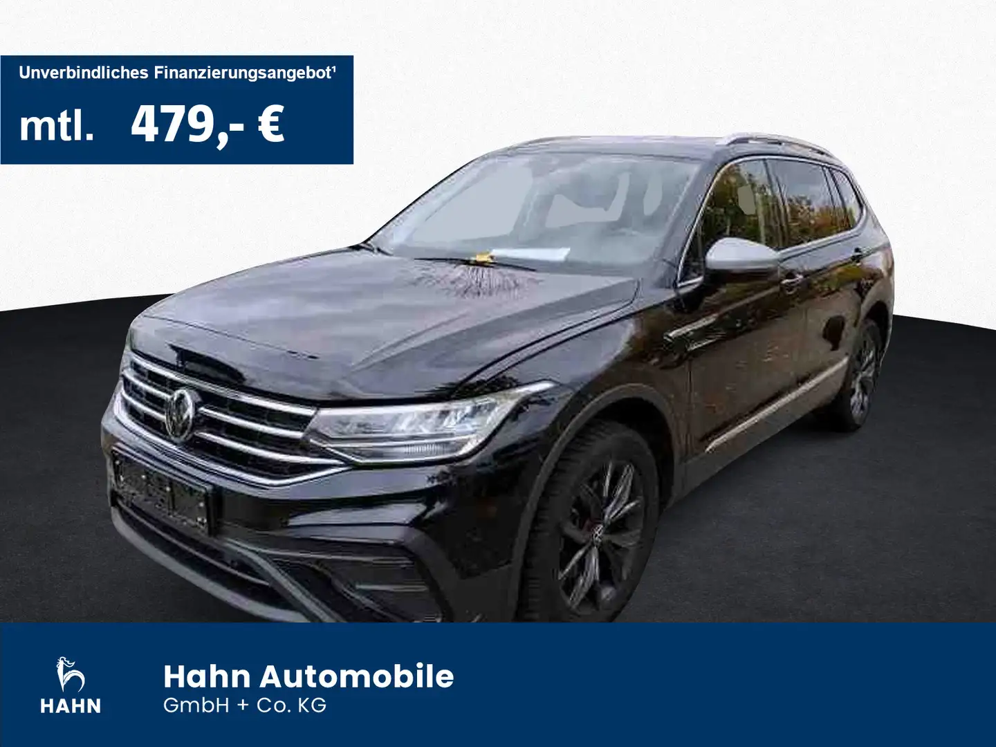 Volkswagen Tiguan Allspace 2.0 TDI DSG Life AHK LED CAM Schwarz - 1
