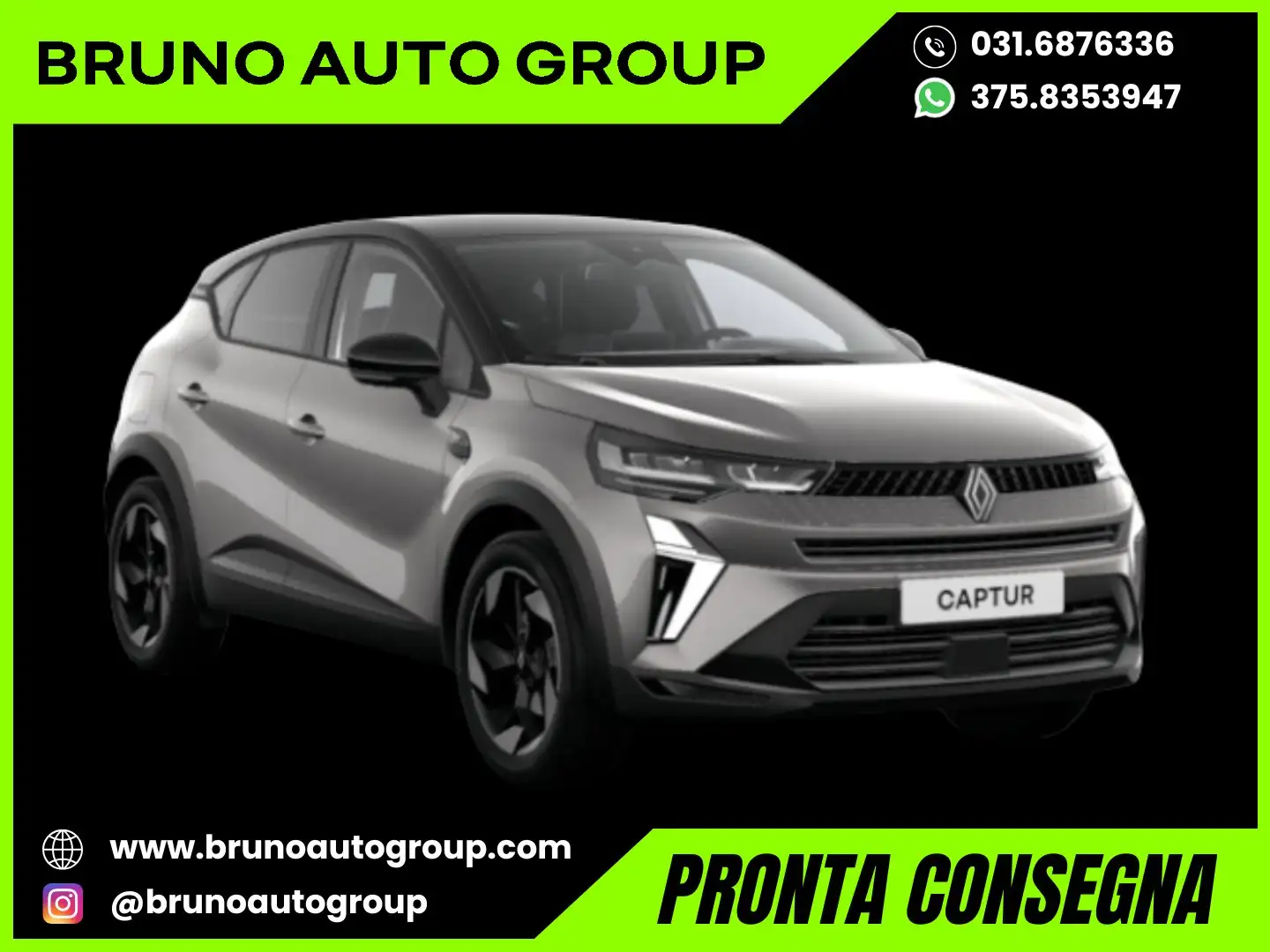 Renault Captur E-Tech full hybrid Techno 145CV Grigio - 1