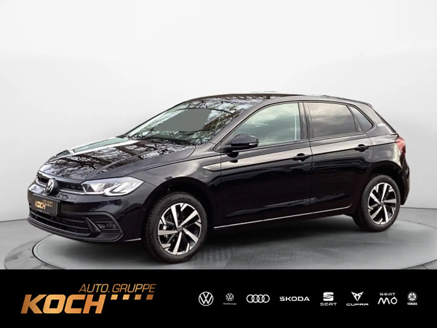 Volkswagen Polo GOAL 1,0 l TSI OPF 70 kW (95 PS) 7-Gang-Dop Zwart - 1