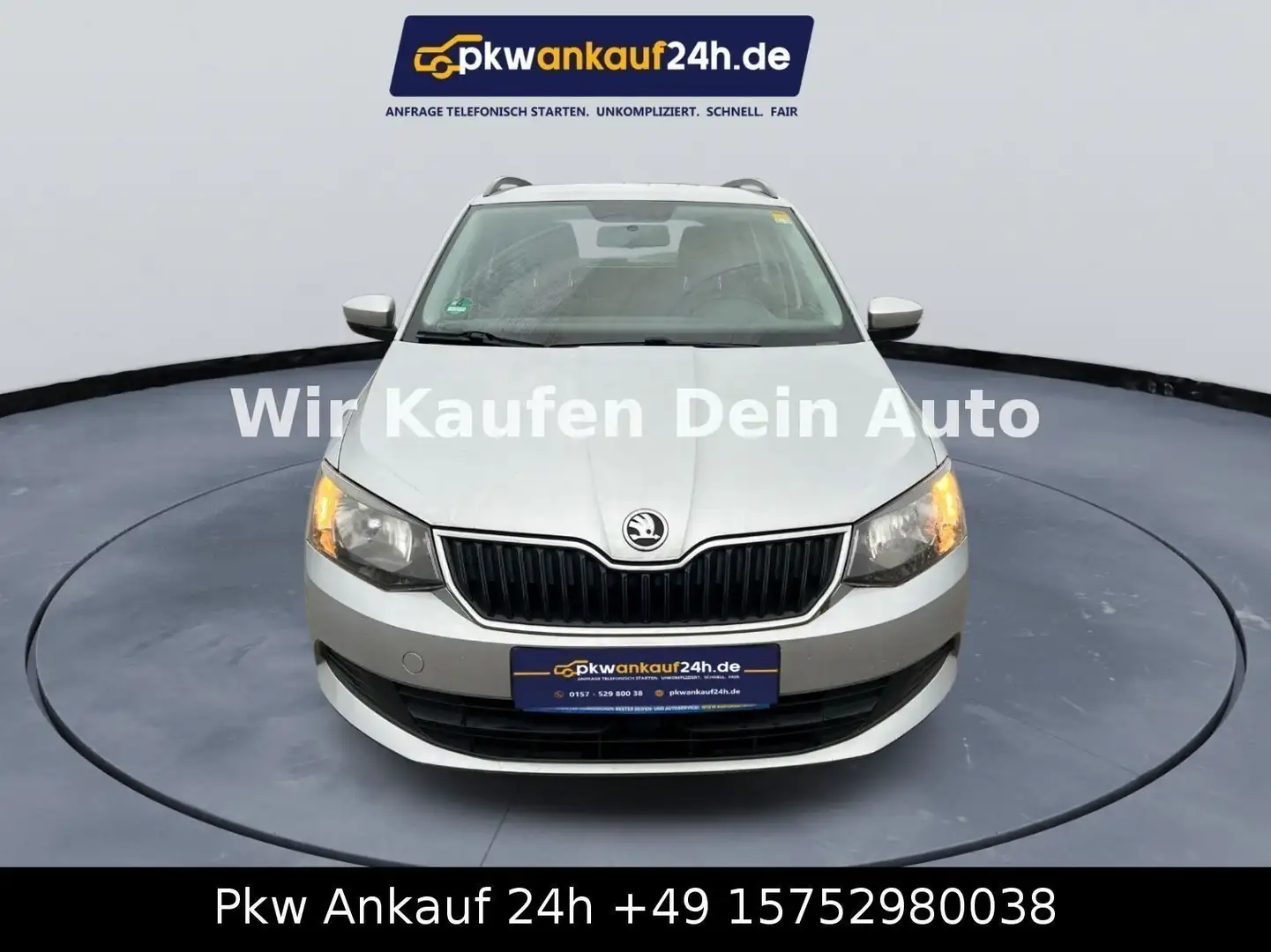 Skoda Fabia Combi Ambition*1Hand*SuperZustand* Argent - 1