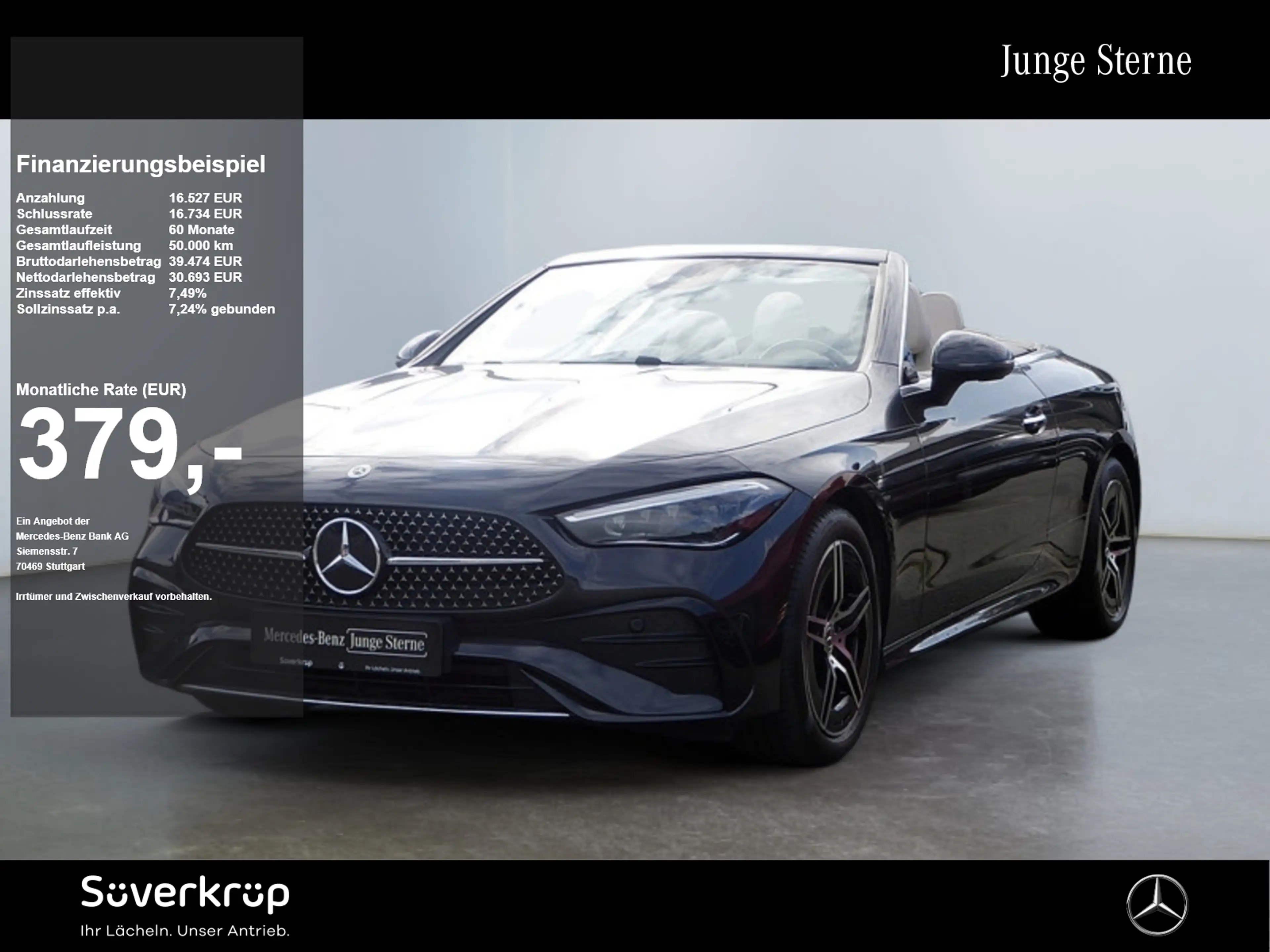 Mercedes-Benz CLE 220 d Cabrio , AMG MEMO KAMERA SPUR PDC SHZ