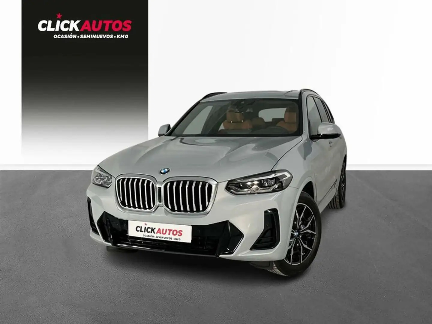 BMW X3 sDrive 18dA Gris - 1