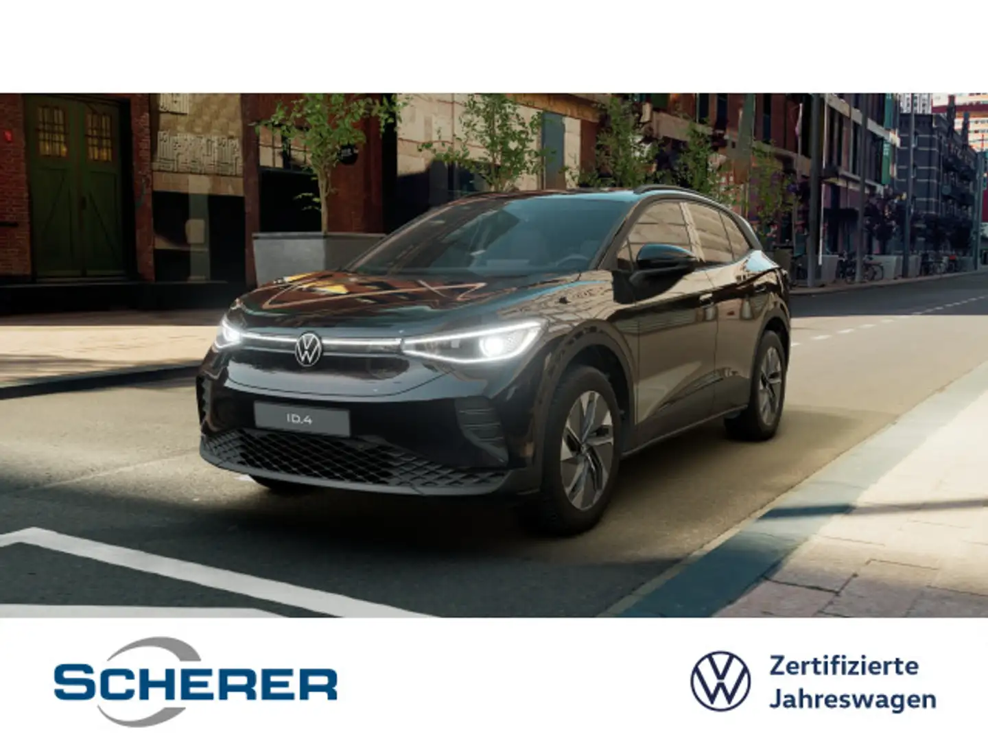Volkswagen ID.4 Pure 55kWh 5J Garantie 19" ACC MATRIX NAVI Schwarz - 1