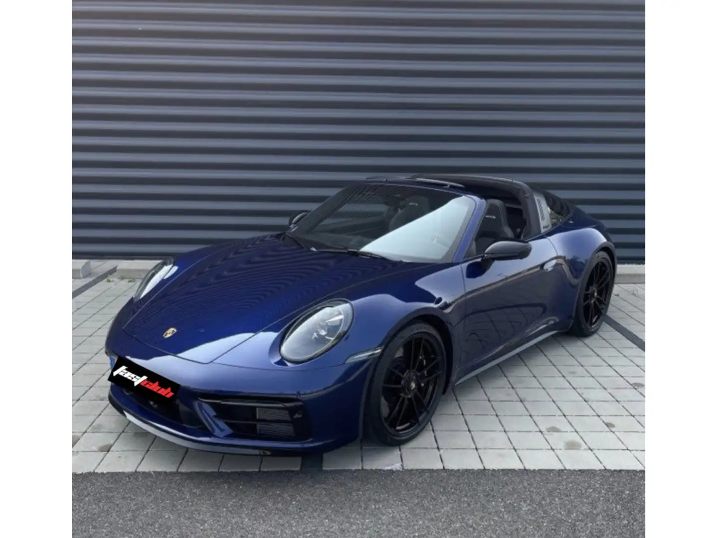 Porsche 911 992 Targa 4 GTS Bleu - 1