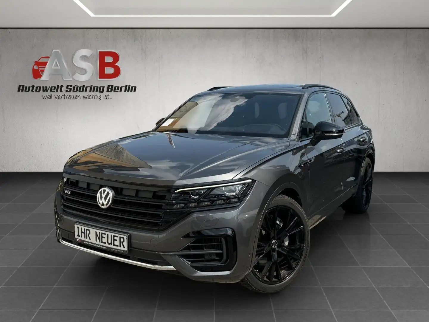 Volkswagen Touareg V8 R-Line BLACK STYLE 4Motion Head-UP Grau - 1