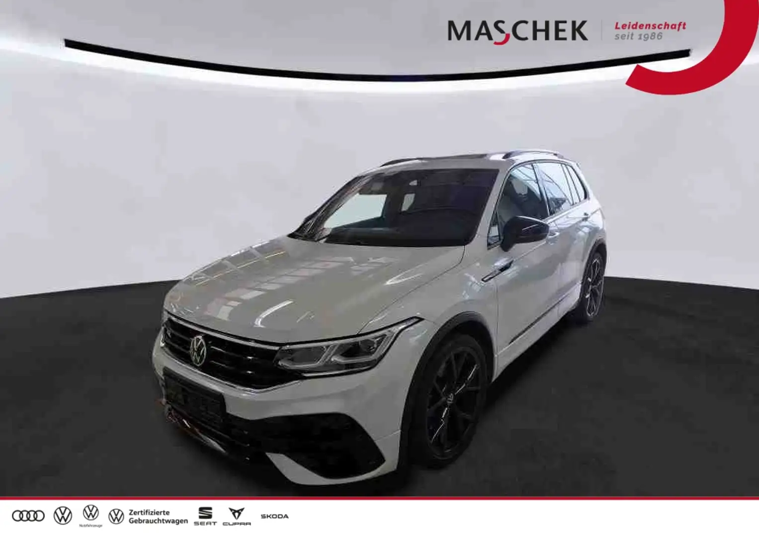 Volkswagen Tiguan R 2.0 TSI DSG Sonderleasing AHK Pano Harman Area H Weiß - 1