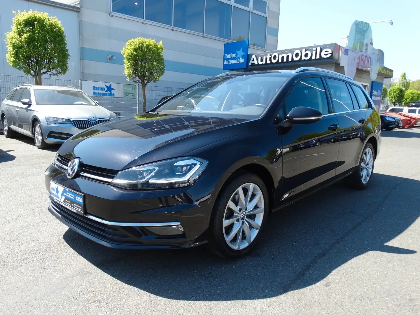Volkswagen Golf VII 2.0Tdi-150Ps-DSG*Highline*LED*NAV*1Hand Negro - 2
