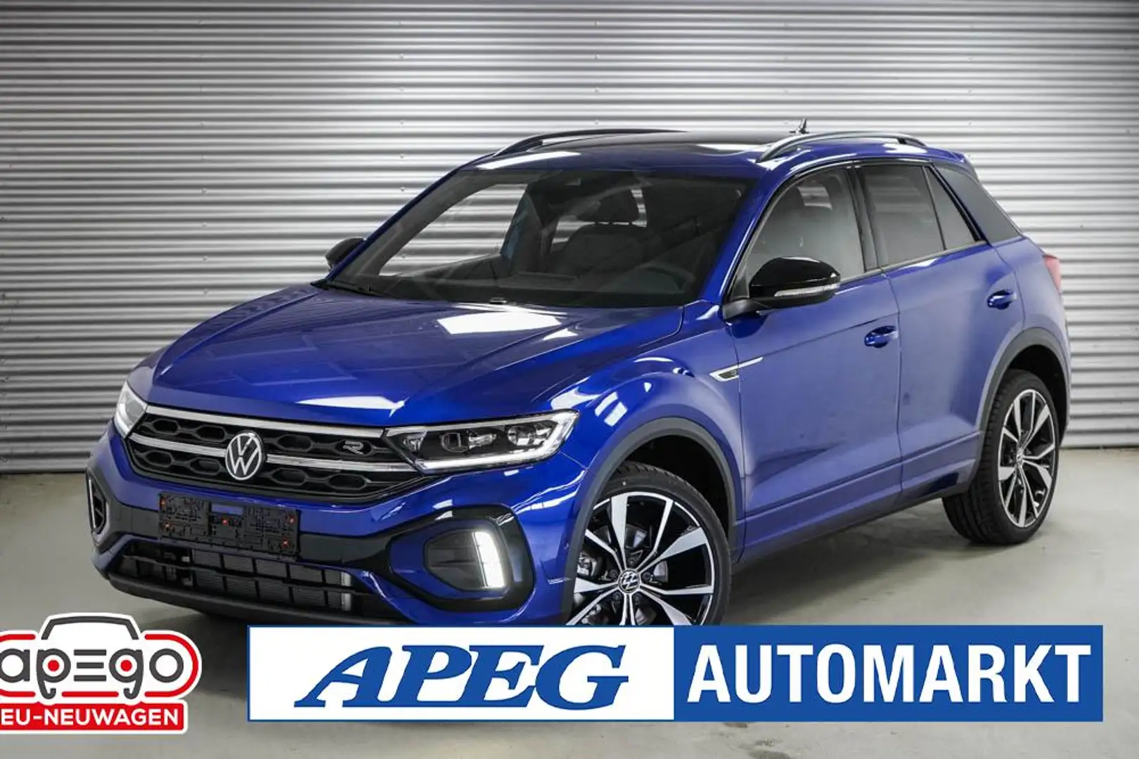 Volkswagen T-Roc 1,5 TSI DSG R-Line Blau - 1