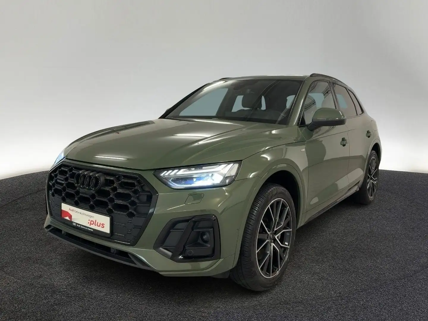 Audi Q5 55 TFSI e S line qu.S tr, PANO HUD MATRIX 360 Grün - 2