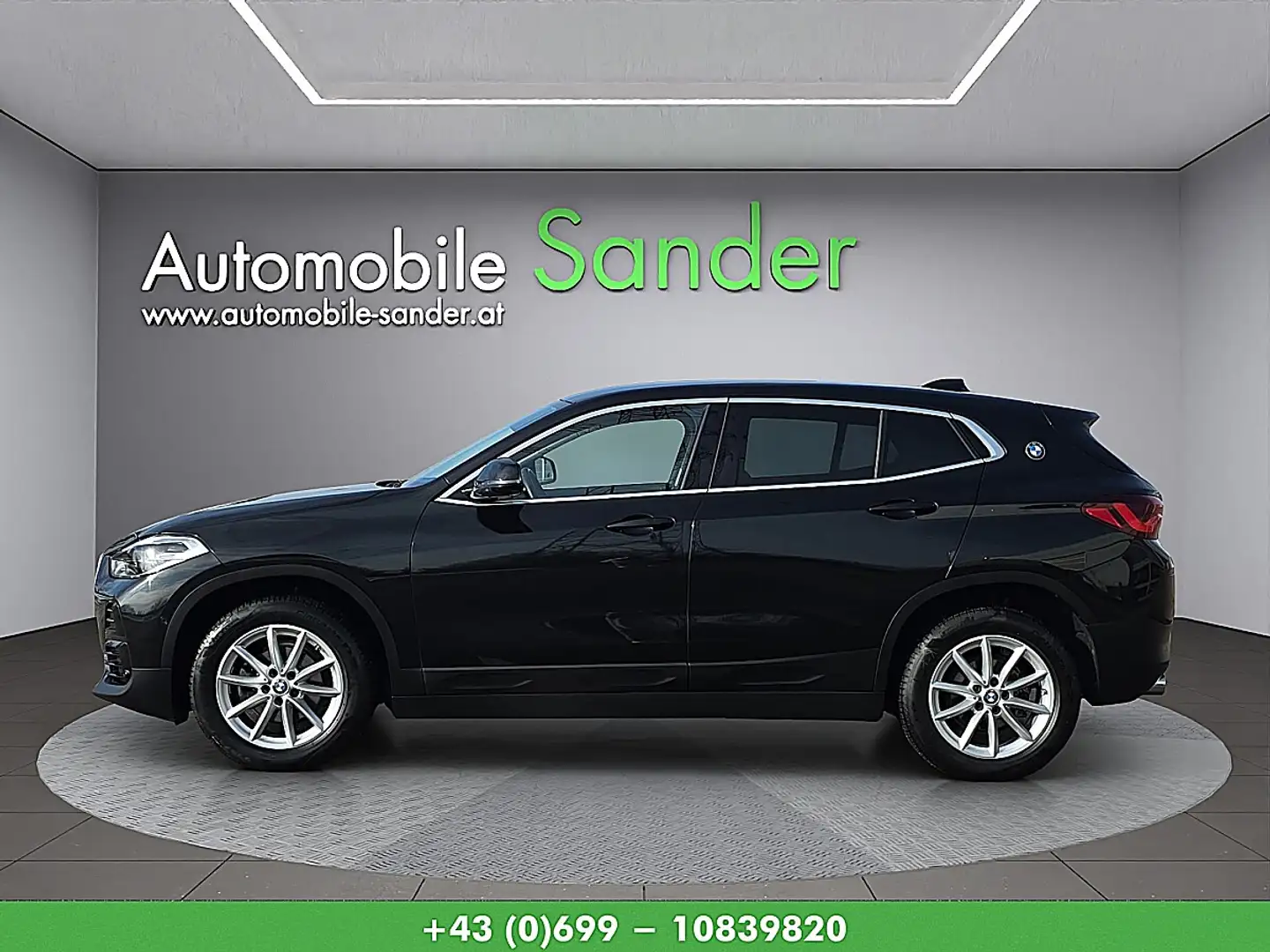 BMW X2 sDrive Aut. Advantage*1.BESITZ/HEAD-UP/KEYLESS* Schwarz - 2