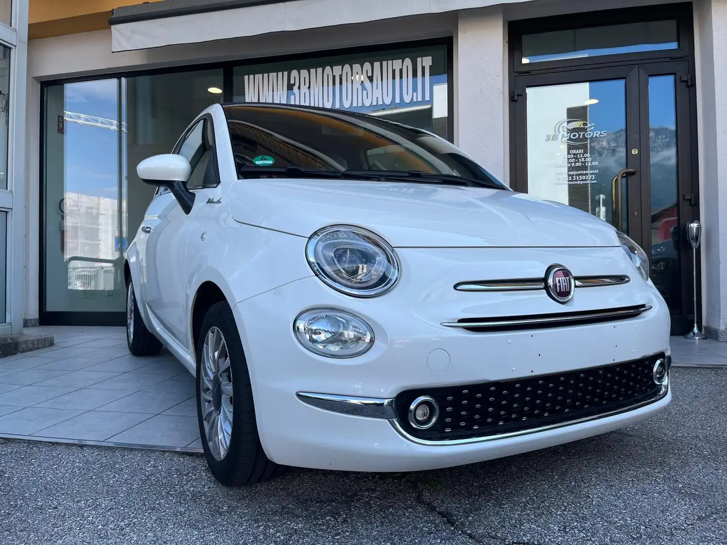 Fiat 500C 500C 1.0 hybrid Dolcevita 70cv Blanc - 1