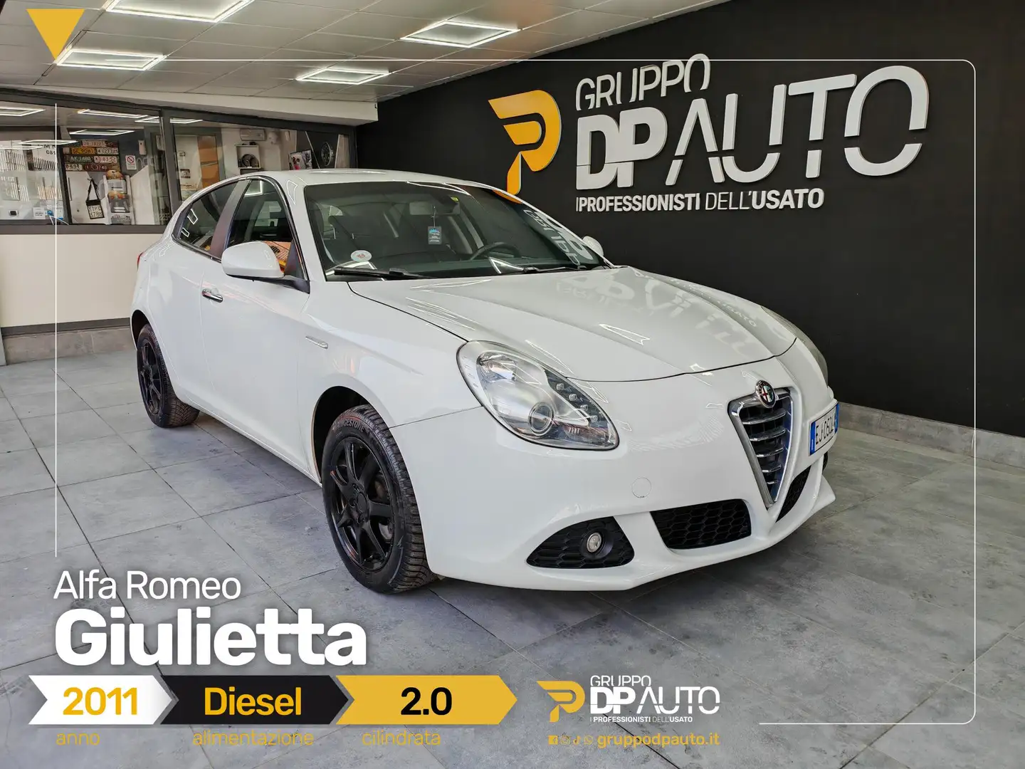Alfa Romeo Giulietta 2.0 jtdm(2) Distinctive 140cv Weiß - 1