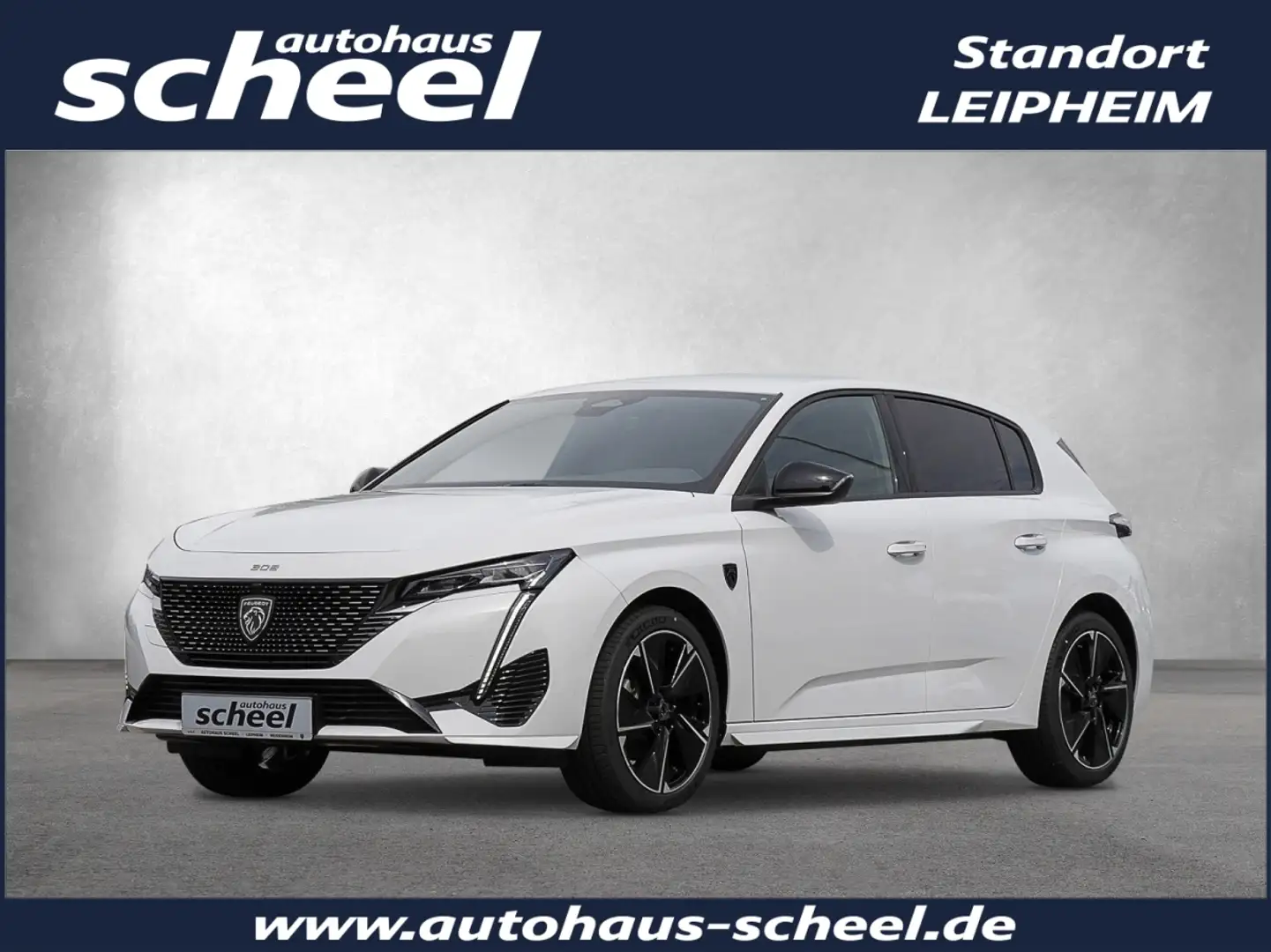 Peugeot 308 E First Edit. Elektro 156 ACC FLA SpurH KAM Weiß - 1