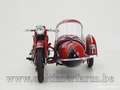 Moto Guzzi Falcone + Sidecar '53 CH2607 Piros - thumbnail 9
