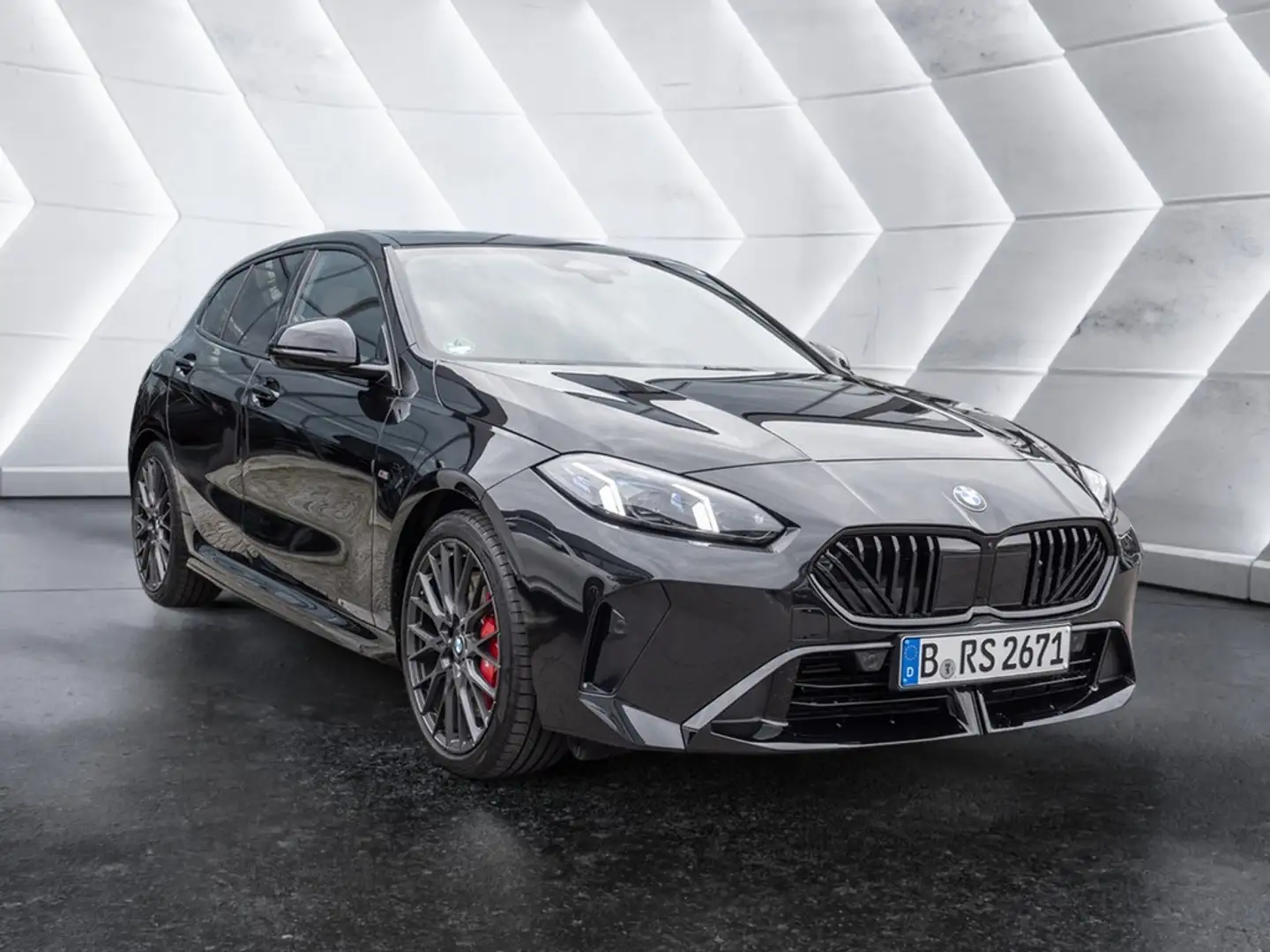 BMW 120 M-Sport Pro HUD AKTIVSITZE LED PANO 360° Schwarz - 2