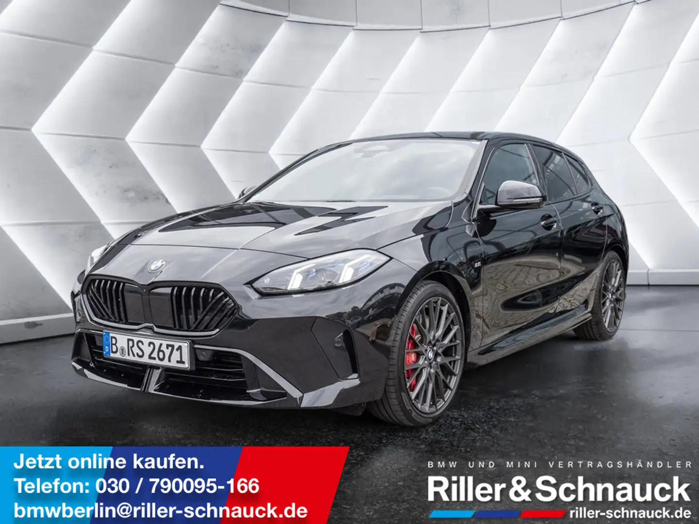 BMW 120 M-Sport Pro HUD AKTIVSITZE LED PANO 360° Schwarz - 1