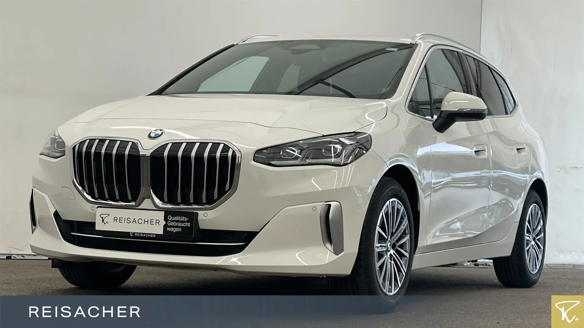 BMW 218 218d A Active Tourer Luxury-Line,AHK,DA+,Autom Weiß - 1