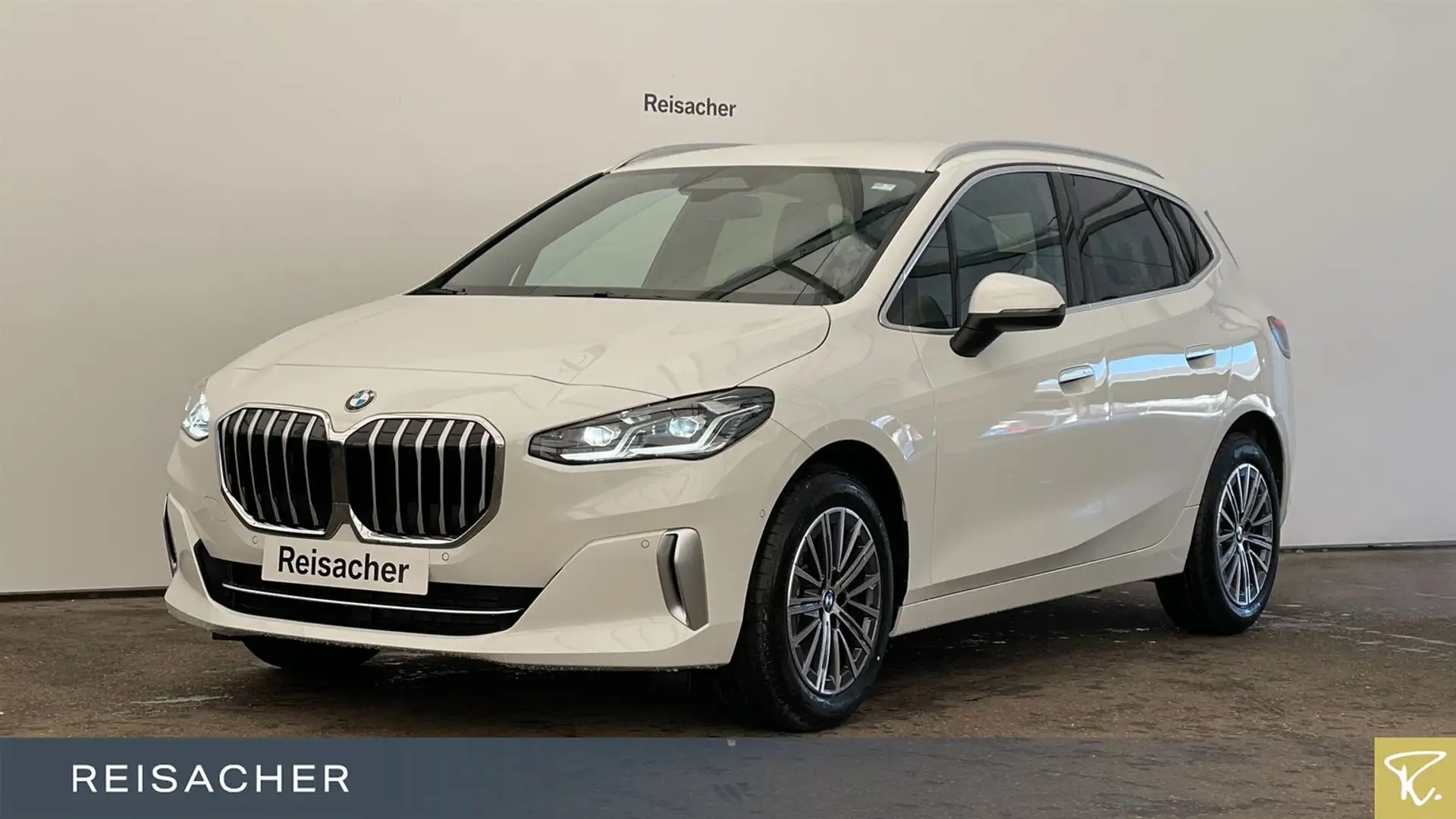 BMW 218 218d A Active Tourer Luxury-Line,AHK,DA+,Autom Blanc - 1