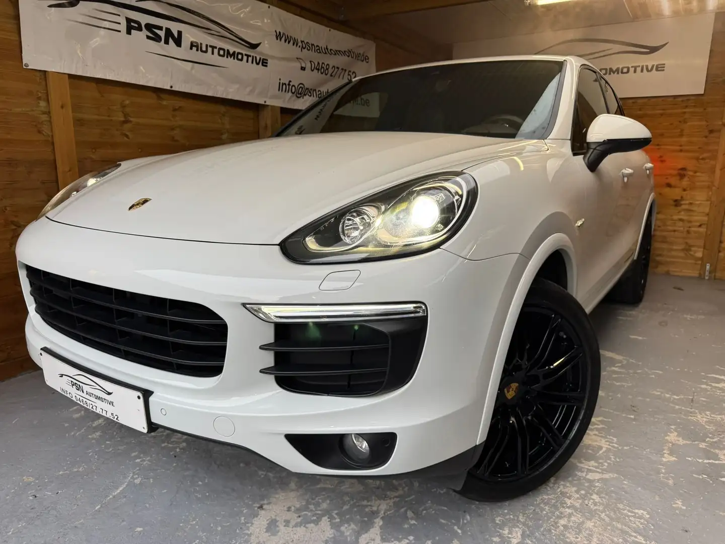 Porsche Cayenne S Plug-in*Leder*Panodak*LED*Comfortzetel*Camera* Blanc - 2