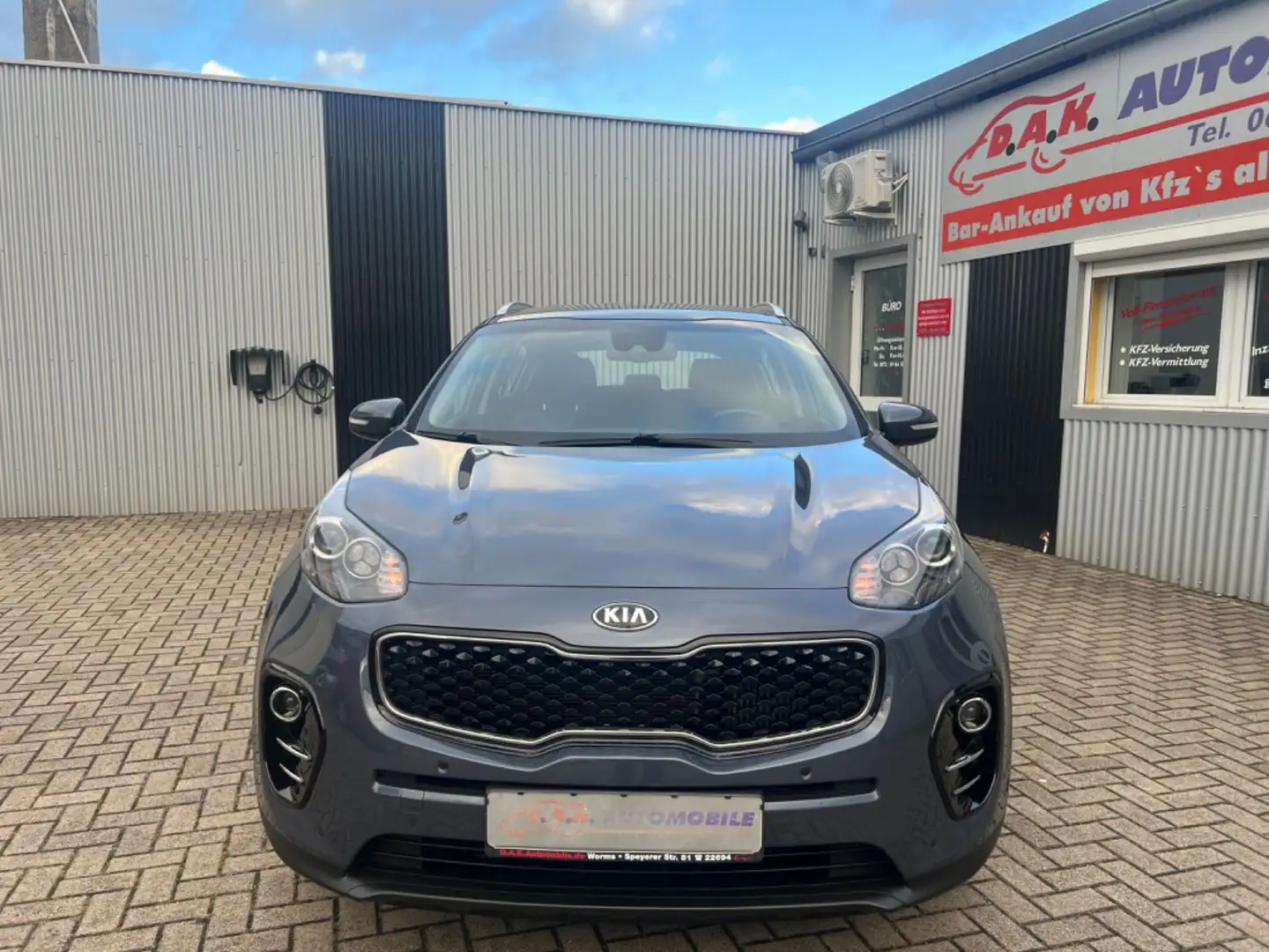 Kia Sportage Vision 4WD 1.Hand+60TKM+R.Kam+Bhz.Lenkr Blau - 2