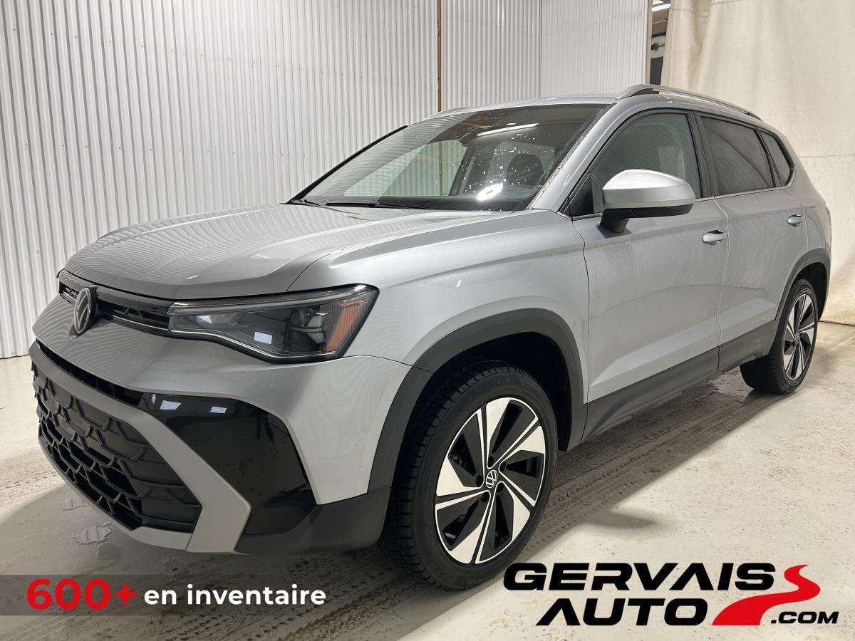 2025 Volkswagen Taos Comfortline Cuir/Tissus 4MOTION AWD Mags Sièges Ch