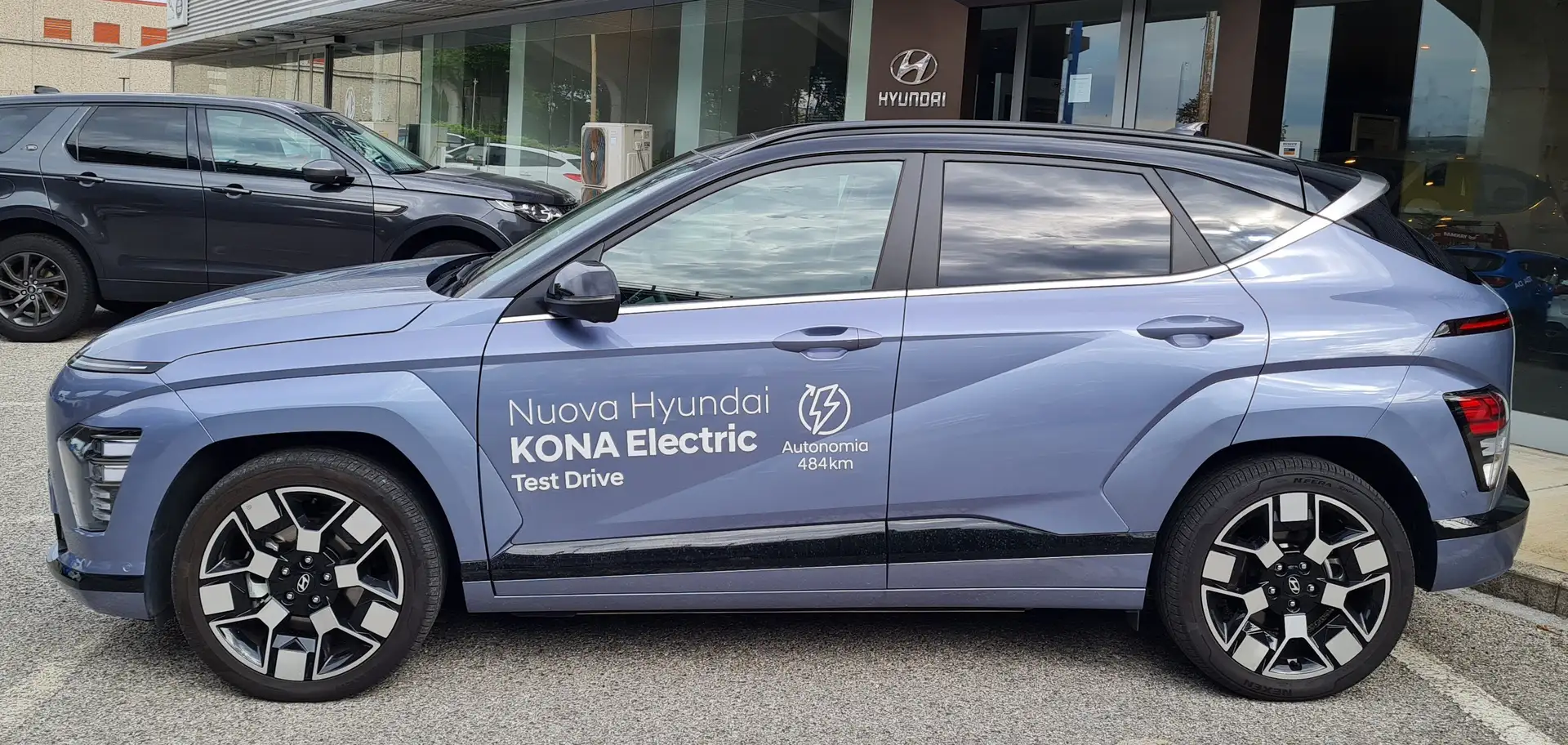 Hyundai KONA EV 65,4 kWh Xclass + Premium pack Bleu - 2