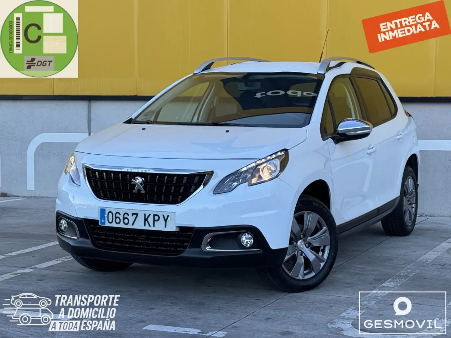 Peugeot 2008 1.2 PureTech Style 82 Blanc - 1