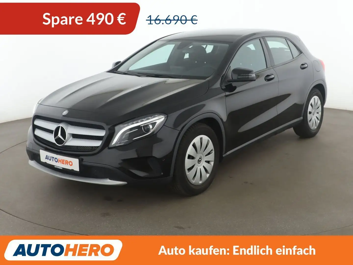 Mercedes-Benz GLA 180 d Standard Aut.*XENON*TEMPO*PDC*SHZ*KLIMA*GARANTIE Schwarz - 1