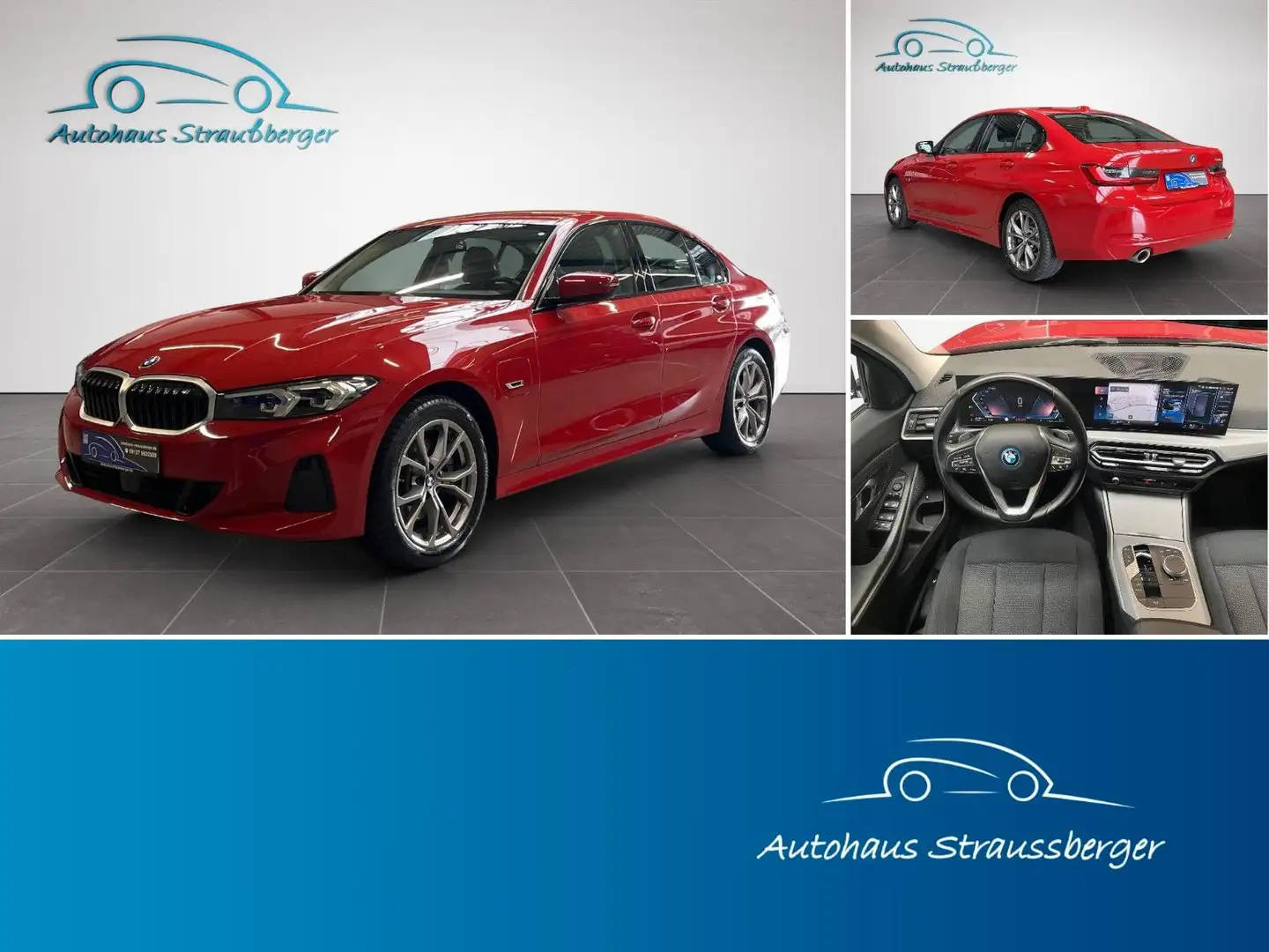BMW 320 e Lim. ACC NAVI KLIMA SHZ HIFI LED Rot - 1