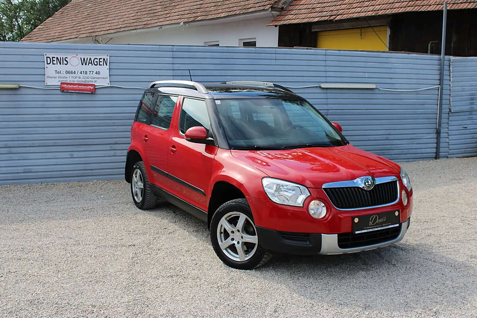 Skoda Yeti Ambition 1,2 TSI 1. Besitz Rot - 1
