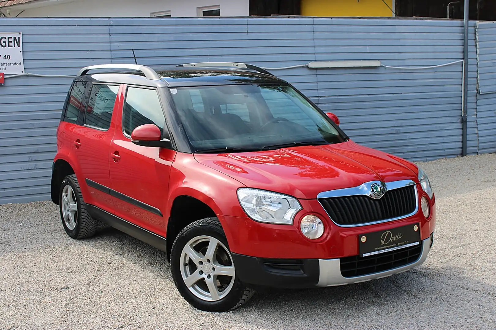 Skoda Yeti Ambition 1,2 TSI 1. Besitz Rot - 2