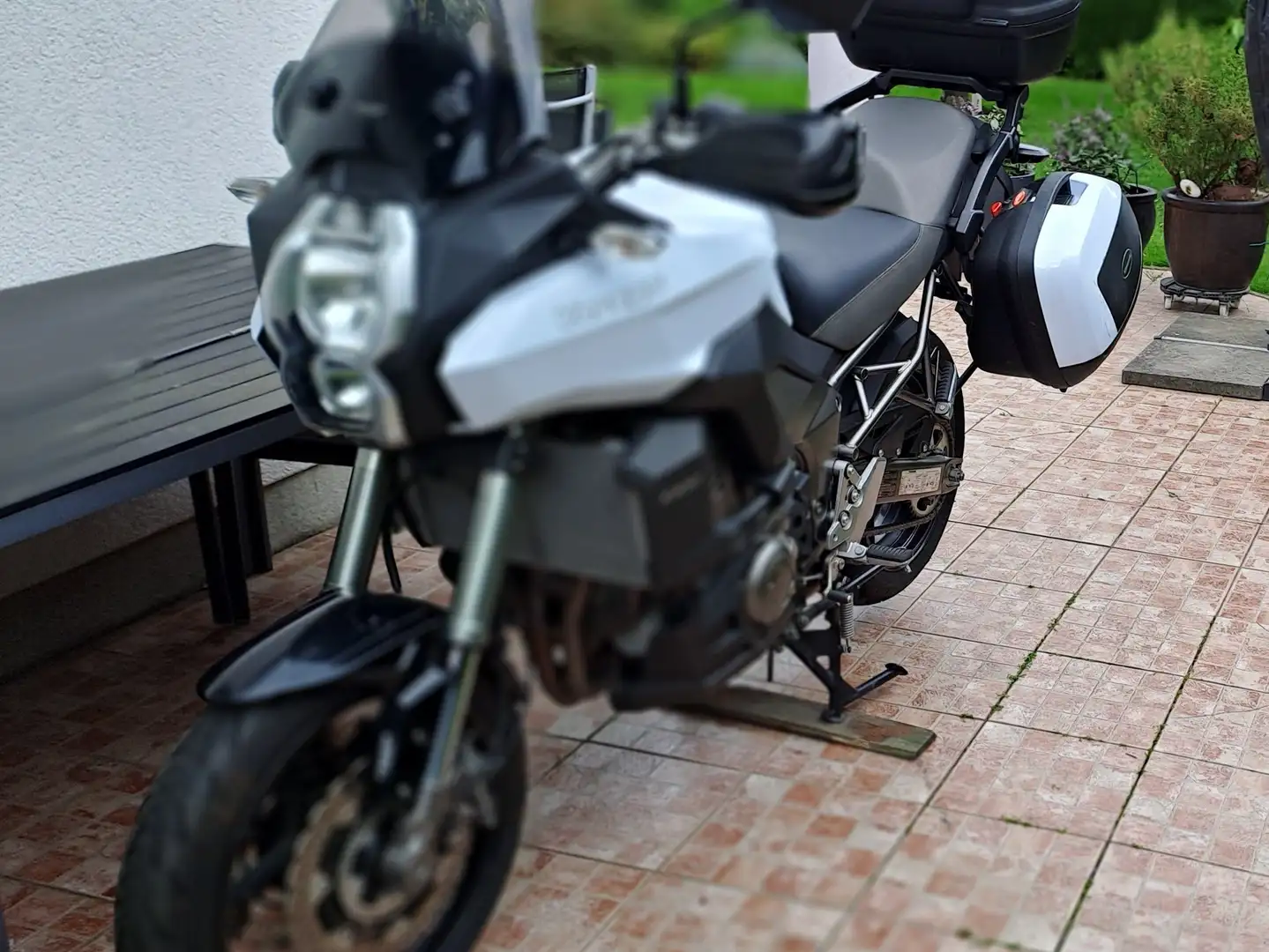 Kawasaki Versys 1000 Blanc - 1