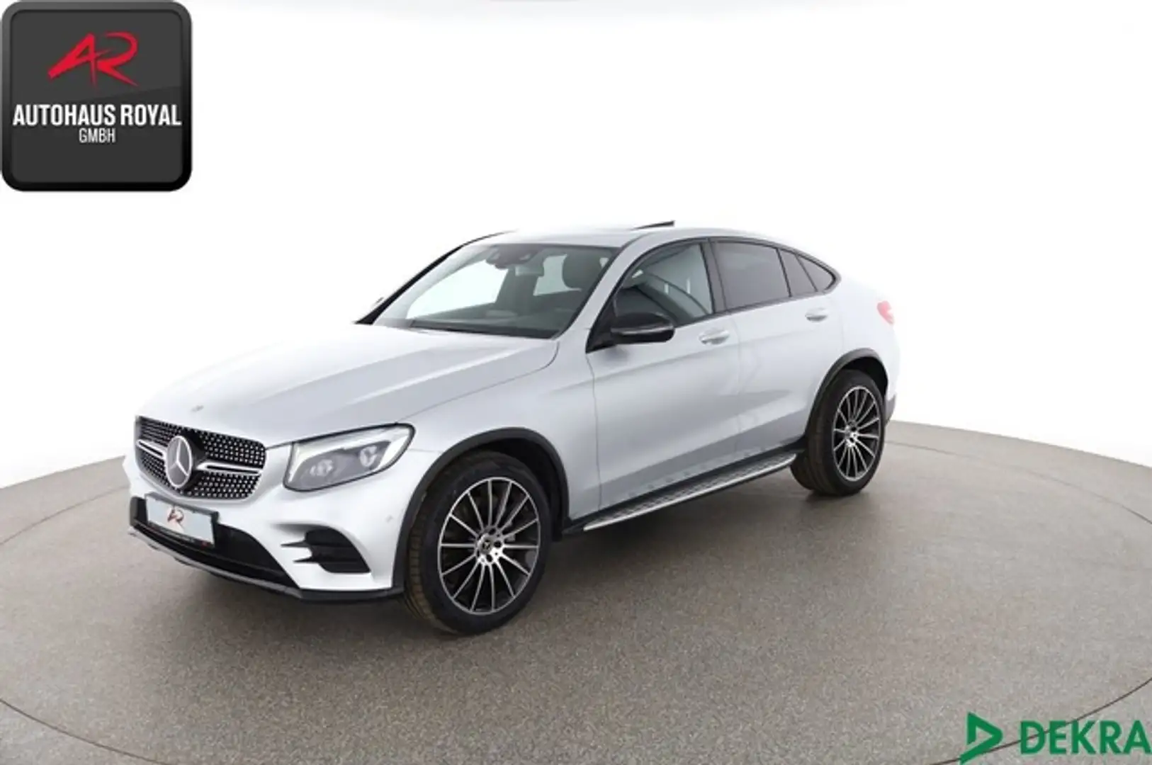 Mercedes-Benz GLC 250 4M Coupe 3x AMG HUD,KEYLESS,DISTRONIC,SH Argintiu - 1