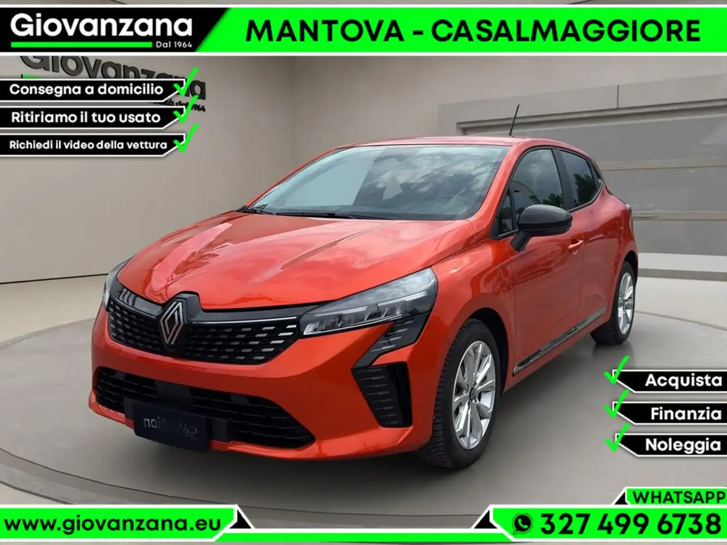 Renault Clio Clio 1.0 tce Evolution Gpl 100cv NEOPATENTATI Naranja - 1