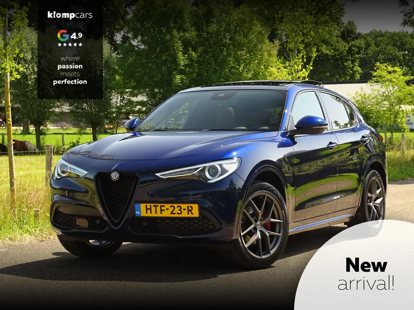 Alfa Romeo Stelvio 2.0 T AWD 280PK Veloce | Carplay | Customized | Sc Blauw - 1