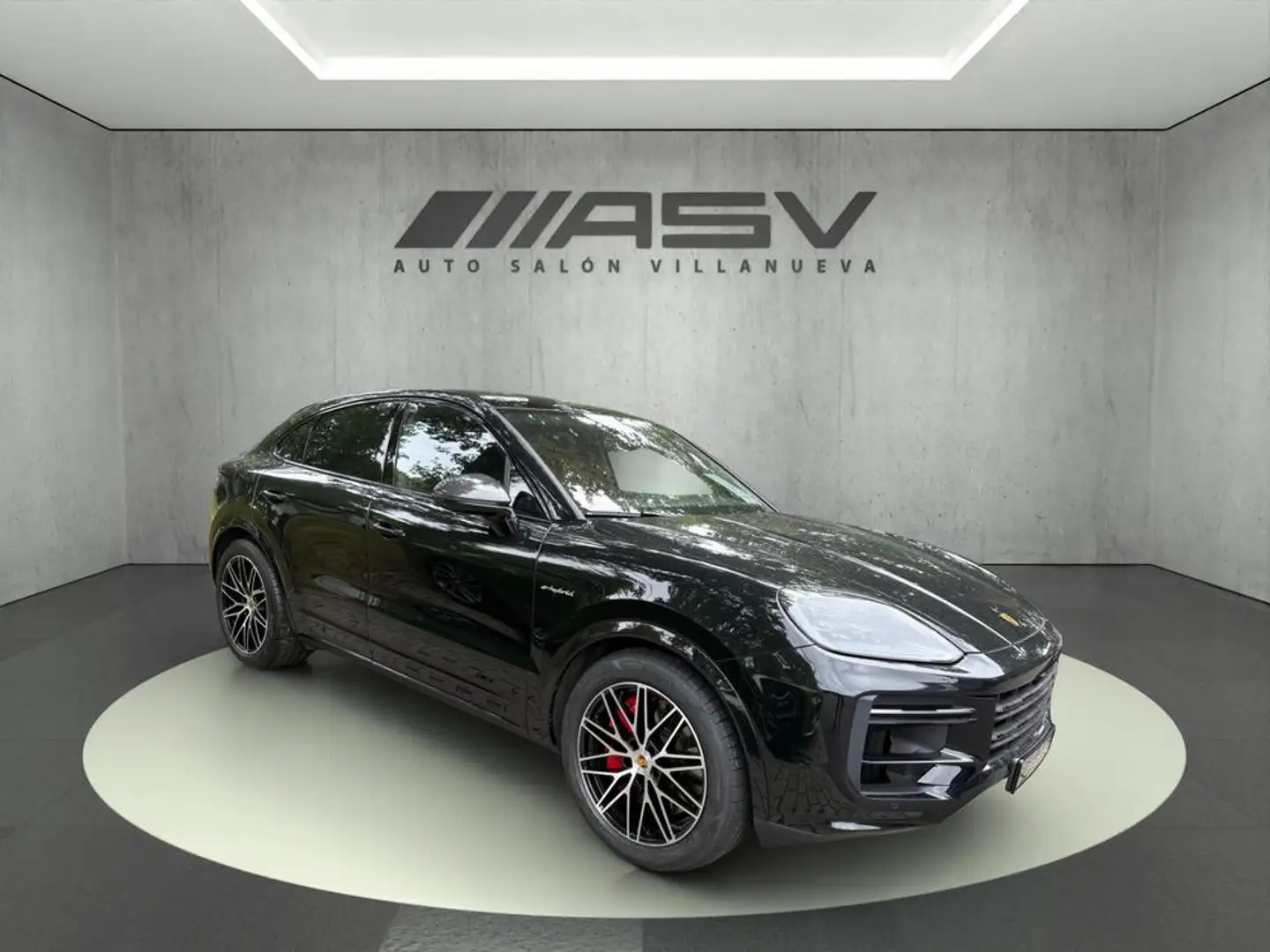 Porsche Cayenne Turbo E-Hybrid Aut. Negro - 1