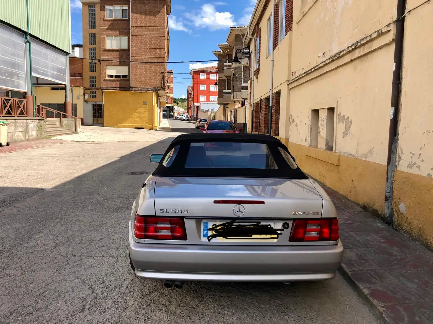 Mercedes-Benz SL 500 Silver - 2