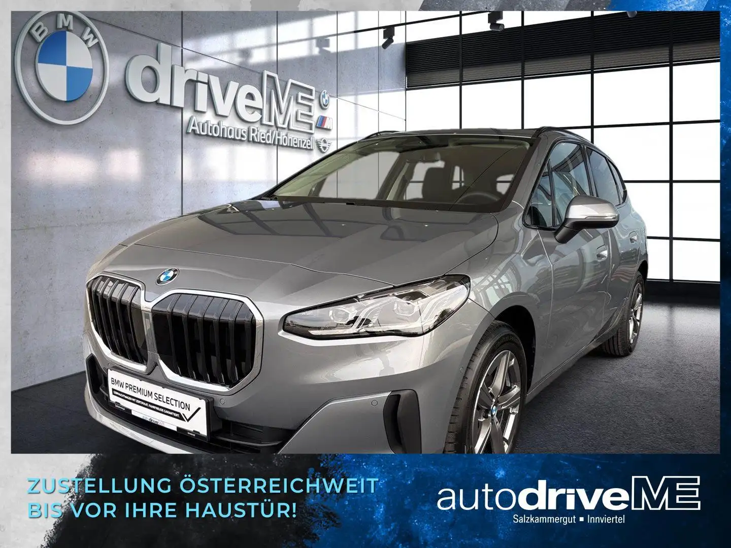 BMW 218 d Active Tourer | Premium-Paket | LED | PDC Gris - 1