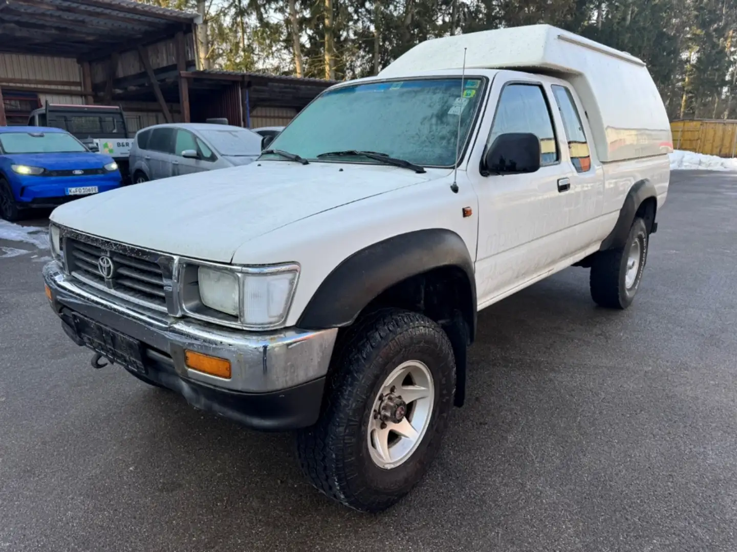 Toyota Hilux Fahrbereit HU bis 02_2026 Hardtop AHK Radio Allrad Blanc - 1