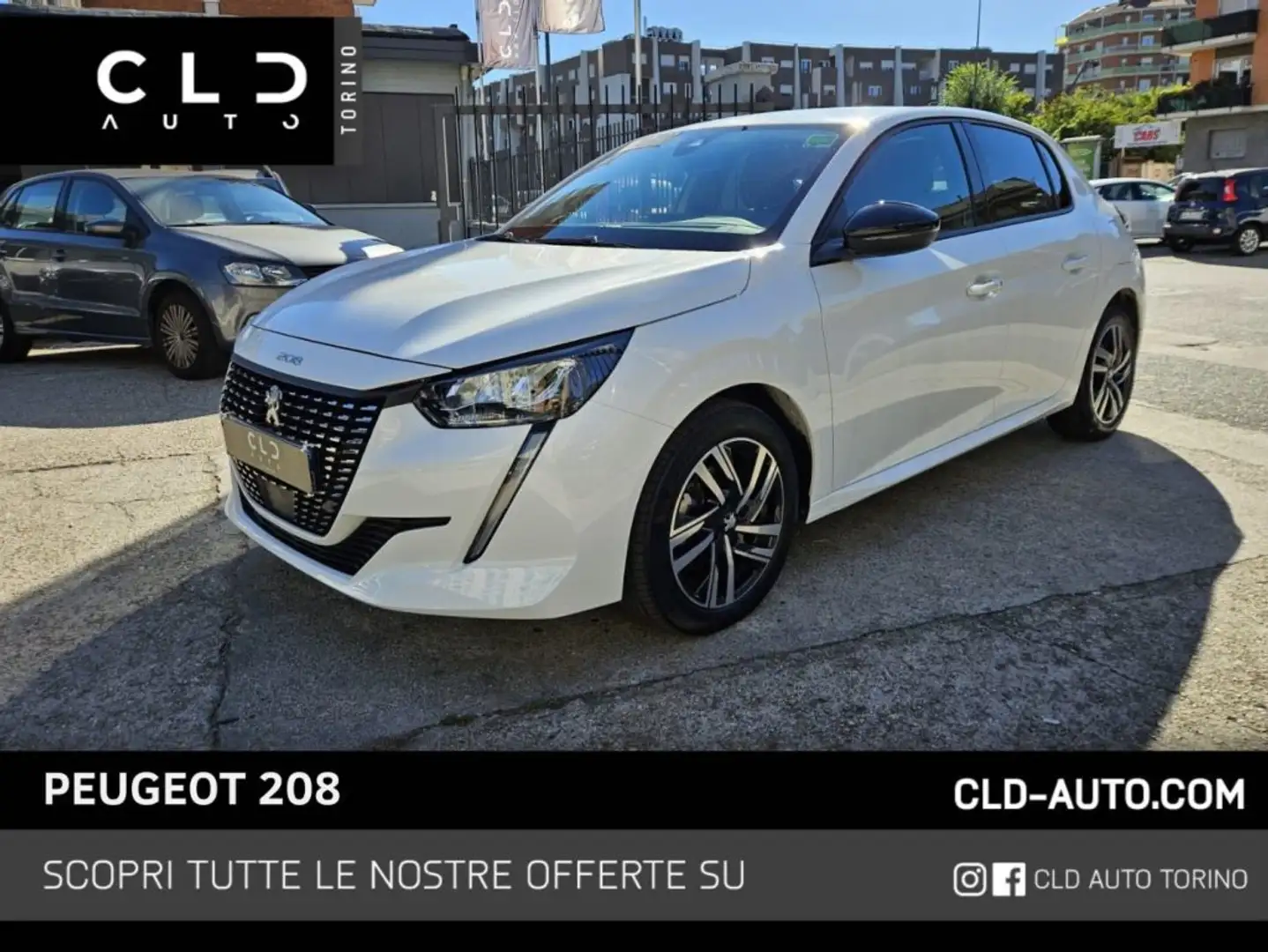 Peugeot 208 PureTech 100 Stop&Start 5 porte Allure Pack Bianco - 1