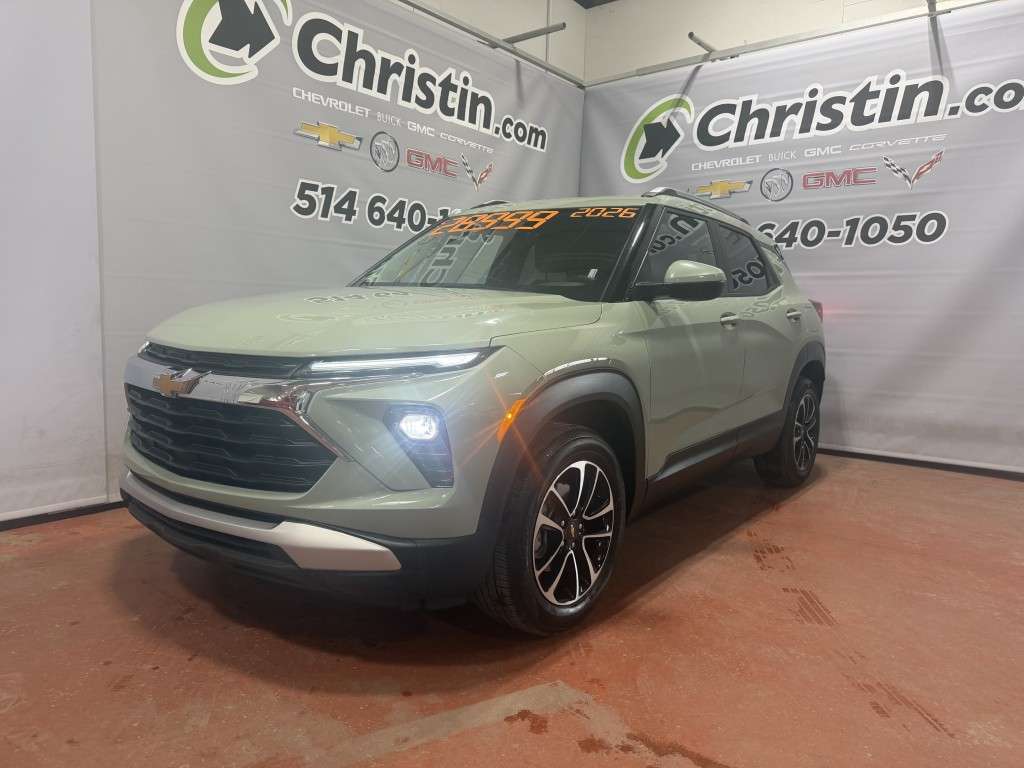 2026 Chevrolet Trailblazer LT AWD DEM A DISTANCE CARPLAY BANC+VOLANT CHAUFF